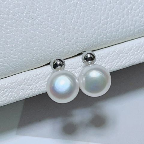 Bông Tai Nụ Ngọc Trai Tự Nhiên Tối Giản - Trang Sức Ngọc Trai Phú Quốc Giá Sỉ BTN327