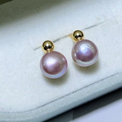 Bông Tai Nụ Ngọc Trai Tự Nhiên Tối Giản - Trang Sức Ngọc Trai Phú Quốc Giá Sỉ BTN327