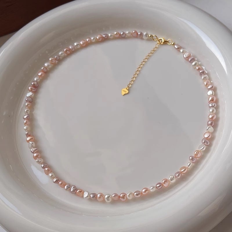 Vòng Cổ Ngọc Trai Baroque Tự Nhiên Bé Xinh Minimalist MADAME HIEN PEARLS Cho Nam Nữ CB054