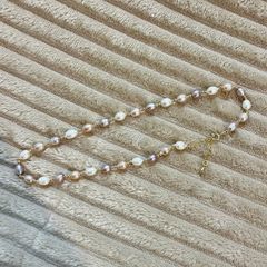 Vòng cổ Ngọc Trai Tự Nhiên 6-7mm Ngọc Trai Phú Quốc Giá Sỉ MADAME HIEN PEARLS Thời Trang CG008