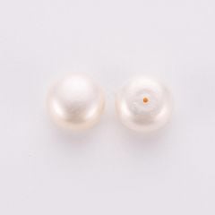 Hạt Ngọc Trai Giá Sỉ Dáng Nút Bóng Đẹp Tự Nhiên Hoàn Hảo AAA+ Nhiều Kích Thước Dùng Làm Phụ Kiện Trang Sức DIY HN002