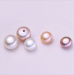 Hạt Ngọc Trai Giá Sỉ Dáng Nút Bóng Đẹp Tự Nhiên Hoàn Hảo AAA+ Nhiều Kích Thước Dùng Làm Phụ Kiện Trang Sức DIY HN002