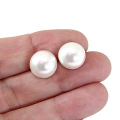 Hạt Ngọc Trai 9-10mm Giá Sỉ Dáng Nút Bóng Đẹp Tự Nhiên Hoàn Hảo AAA+ Nhiều Kích Thước Dùng Làm Phụ Kiện Trang Sức DIY HN002