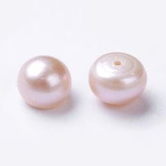 Hạt Ngọc Trai Giá Sỉ Dáng Nút Bóng Đẹp Tự Nhiên Hoàn Hảo AAA+ Nhiều Kích Thước Dùng Làm Phụ Kiện Trang Sức DIY HN002