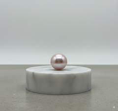 [Ngọc Màu Hiếm, Kèm Kiểm Định] Hạt Ngọc Trai Hồng Pastel Tự Nhiên 12-13mm AAAA VIP Cao Cấp MADAME HIEN PEARLS HT022