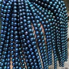 Vòng Tay VIP Ngọc Trai Đen Lông Công Tự Nhiên 9-10mm Khoá Bạc Mạ Vàng Sang Trọng MADAME HIEN PEARLS VTT139