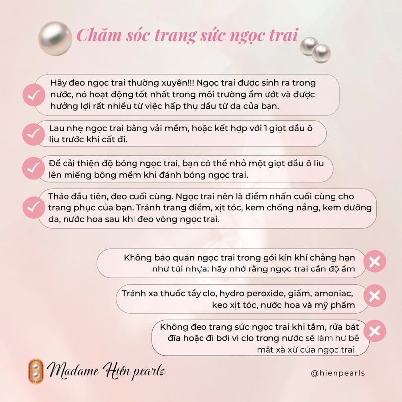 Bông Tai Dây Đồng Hồ Mặt Tua Rua Đính Ngọc Trai Giọt Nước Đen Tự Nhiên MADAME HIEN PEARLS Cho Nữ BTG161