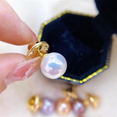 Ghim Trâm Cài Áo Tối Giản 1 Hạt Ngọc Trai Nụ Tự Nhiên MADAME HIEN PEARLS Cho Nữ PKC052
