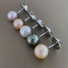 Ghim Trâm Cài Áo Tối Giản 1 Hạt Ngọc Trai Nụ Tự Nhiên MADAME HIEN PEARLS Cho Nữ PKC052