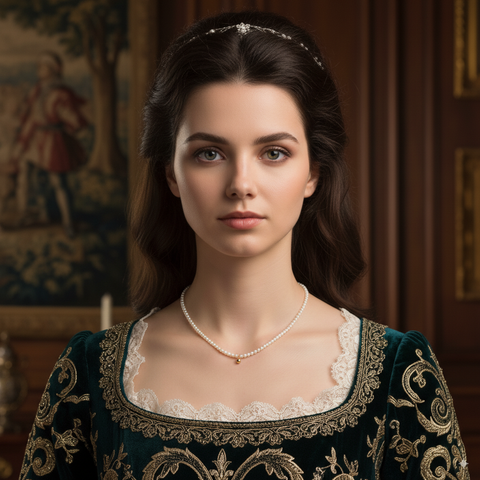 Dây Chuyền Vòng Cổ Khoá Bạc s925 Ngọc Trai Nhí Oval Hạt Gạo Tự Nhiên 2-3mm Mặt Chuông Bi Vàng Nhí - Ngọc trai Giá Sỉ Phú Quốc Thanh Lịch MADAME HIEN PEARLS Đáng Yêu CG083