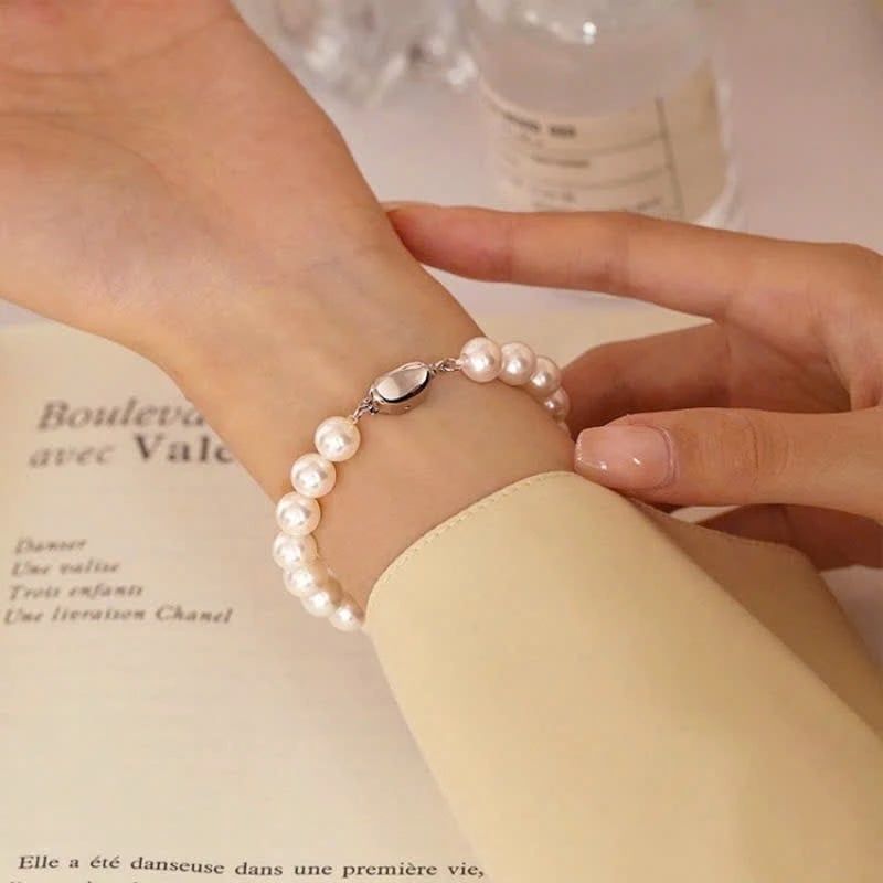 Vòng Tay Ngọc Trai Tự Nhiên 8-9mm MADAME HIEN PEARLS VTT035