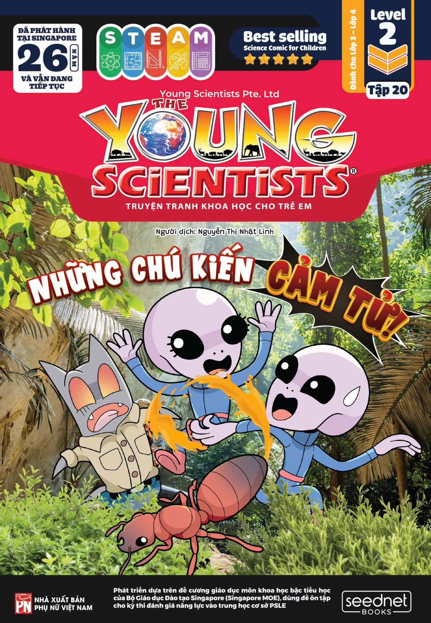 THE YOUNG SCIENTISTS 2024 (LEVEL 2) – SÁCH KHÚC KHÍCH