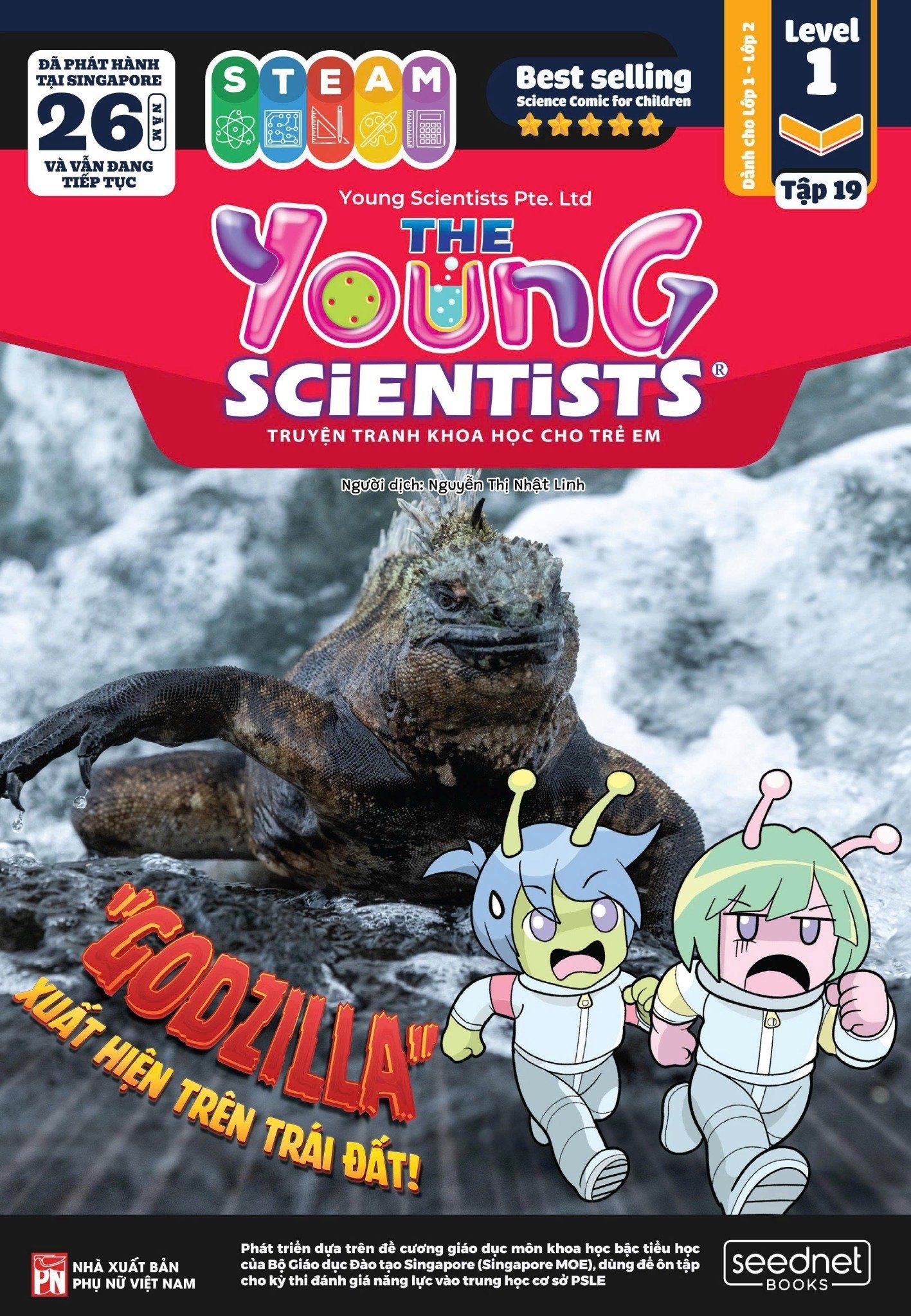 THE YOUNG SCIENTISTS 2024 (LEVEL 1) – SÁCH KHÚC KHÍCH
