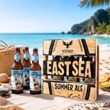  ƯU ĐÃI MỞ BÁN 399K - SỌT GỖ 6 CHAI EAST SEA SUMMER ALE 