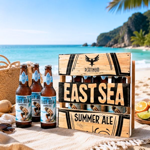  ƯU ĐÃI MỞ BÁN 399K - SỌT GỖ 6 CHAI EAST SEA SUMMER ALE 