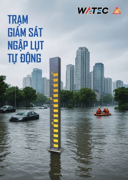  Trạm giám sát ngập lụt tự động 