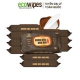  Khăn Ướt Bao Sái EcoWipes Gói 30 Tờ 