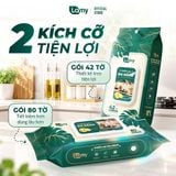  Khăn Lau Đa Năng Lamy 80 Tờ 