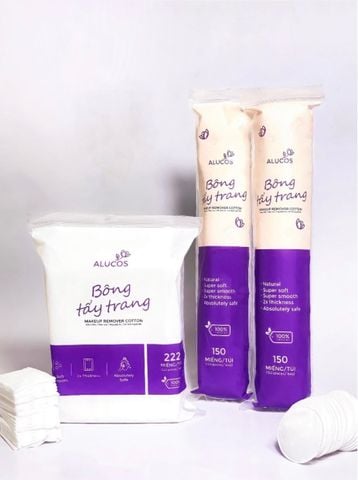 Bông tẩy trang Alucos