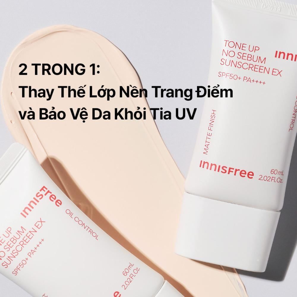 Kem Chống Nắng Nâng Tone Innisfree Tone Up 50ml