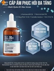 Serum Prettyskin B5 Phục Hồi Dưỡng Sáng Cho Da Dầu 50ml