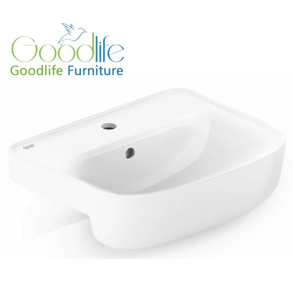  Chậu rửa mặt lavabo bán âm LOVEN American Standard 0533-WT (0533WT) 