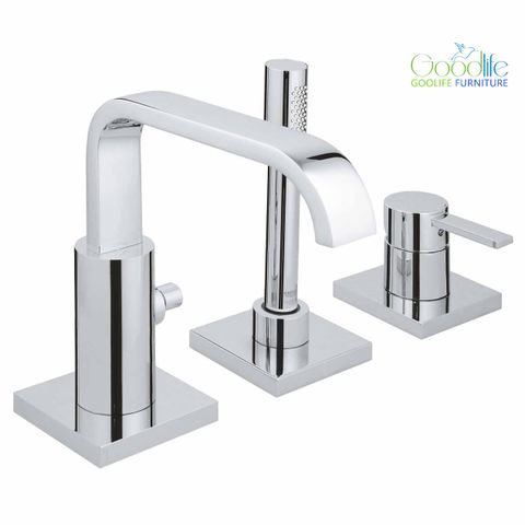  Vòi bồn tắm 3 lỗ nóng lạnh kèm tay sen Allure GROHE 19316000 