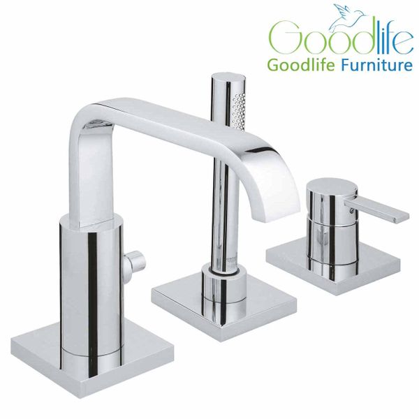  Vòi bồn tắm 3 lỗ nóng lạnh kèm tay sen Allure GROHE 19316000 