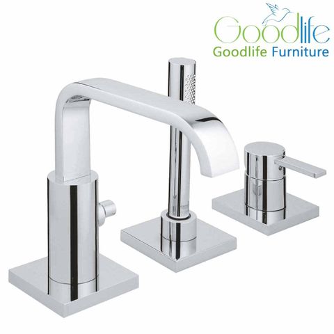  Vòi bồn tắm 3 lỗ nóng lạnh kèm tay sen Allure GROHE 19316000 