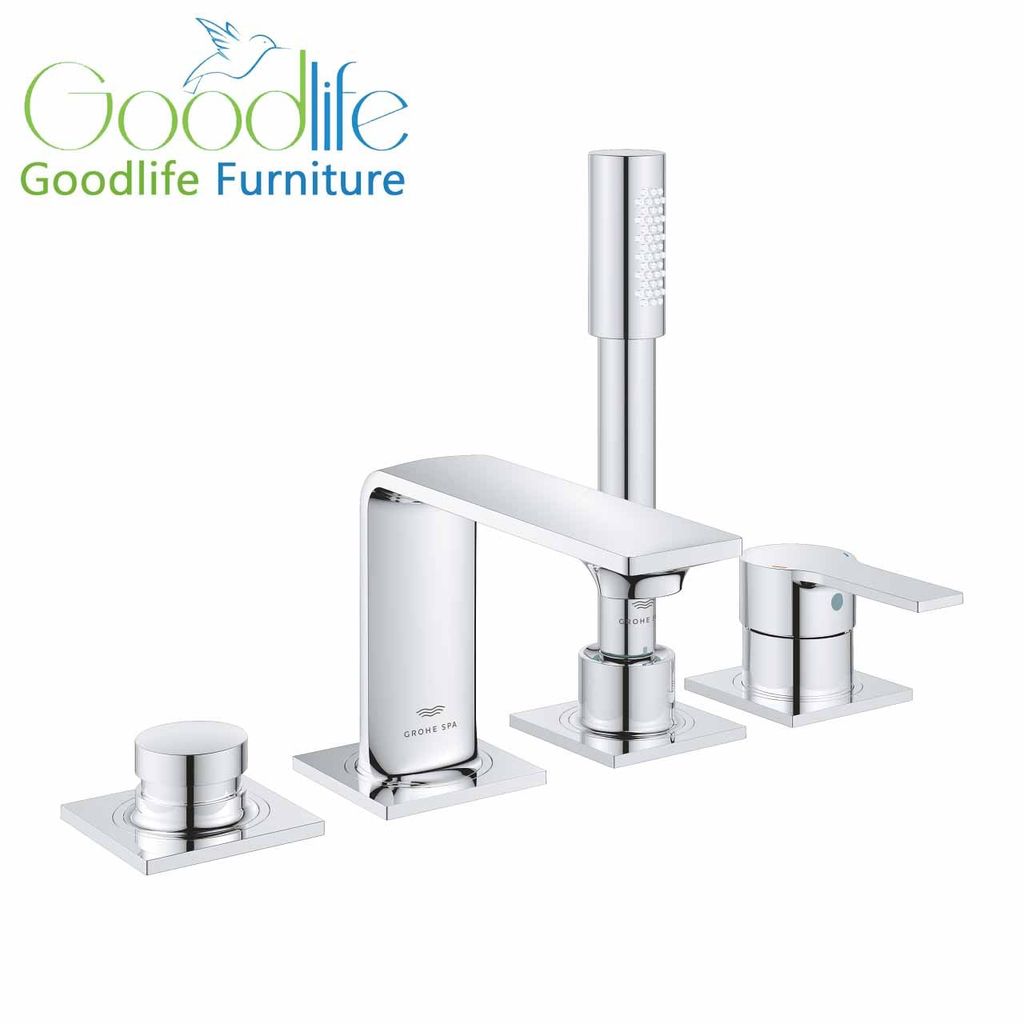 Vòi bồn tắm 4 lỗ nóng lạnh kèm tay sen Allure GROHE 19316001