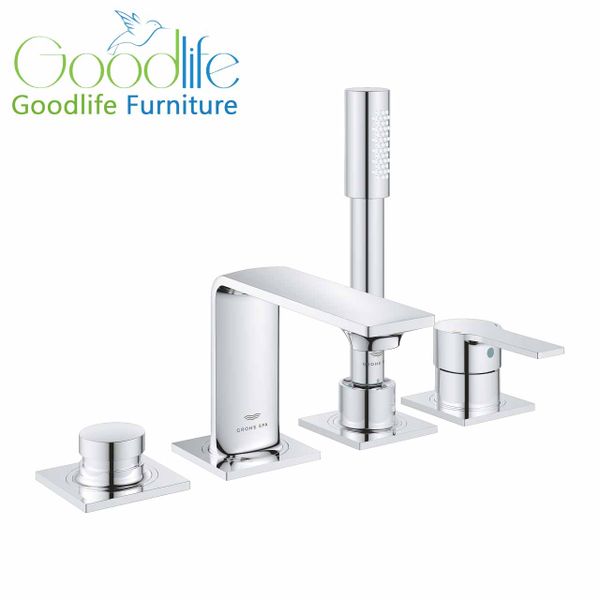  Vòi bồn tắm 4 lỗ nóng lạnh kèm tay sen Allure GROHE 19316001 