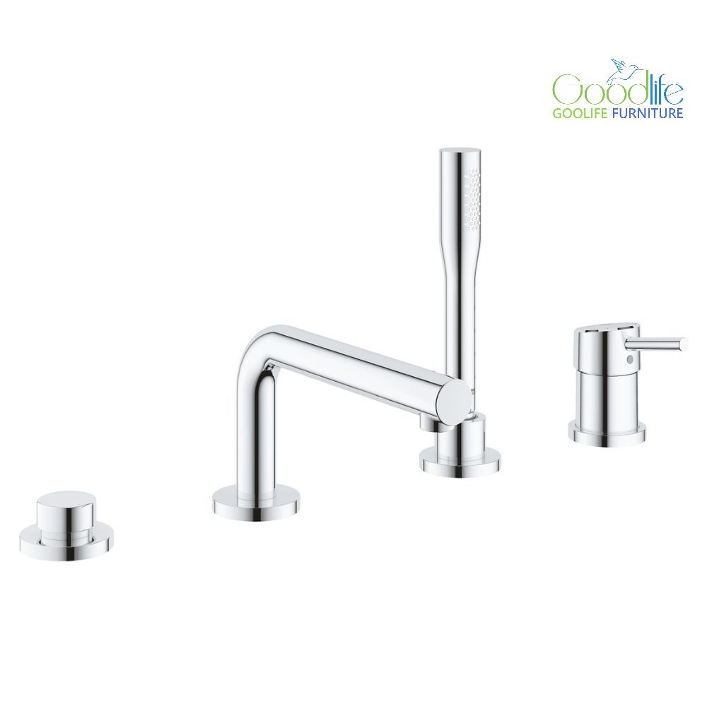 Vòi bồn tắm 4 lỗ nóng lạnh kèm tay sen Concetto GROHE 19576002