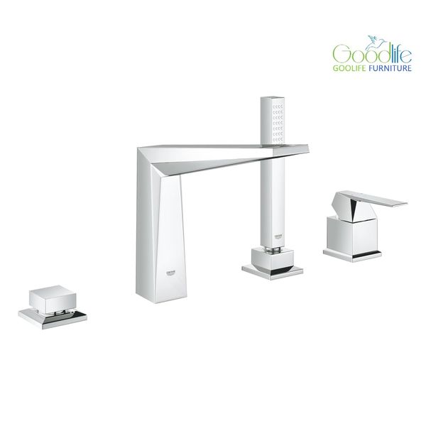  Vòi bồn tắm 4 lỗ nóng lạnh kèm tay sen Allure Brilliant GROHE 19787001 