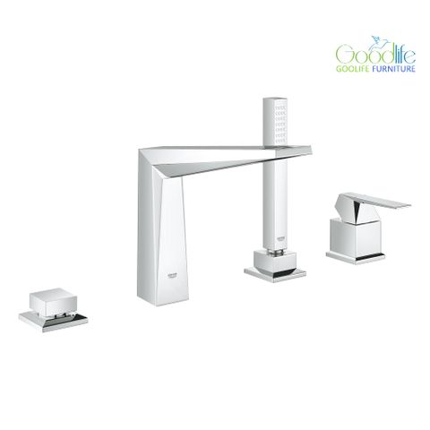  Vòi bồn tắm 4 lỗ nóng lạnh kèm tay sen Allure Brilliant GROHE 19787001 