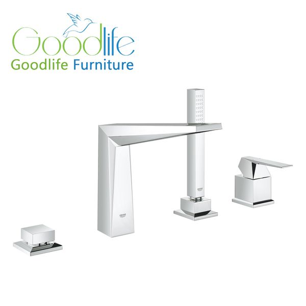  Vòi bồn tắm 4 lỗ nóng lạnh kèm tay sen Allure Brilliant GROHE 19787001 