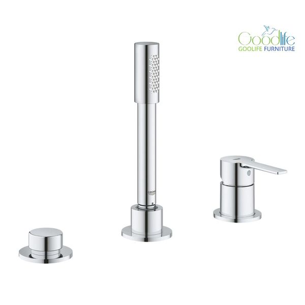  Vòi bồn tắm 3 lỗ nóng lạnh kèm tay sen Lineare GROHE 19965001 