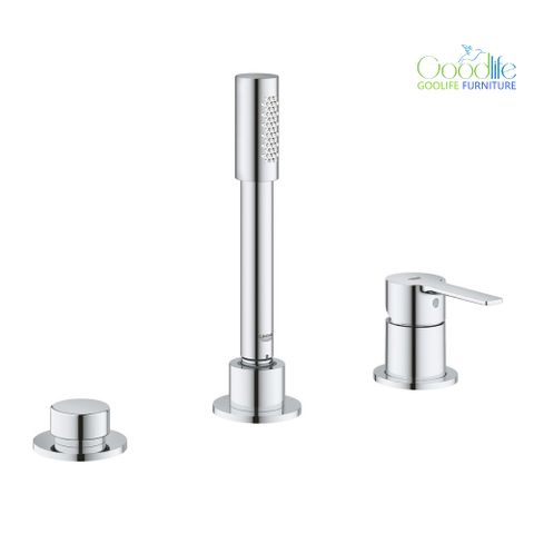  Vòi bồn tắm 3 lỗ nóng lạnh kèm tay sen Lineare GROHE 19965001 