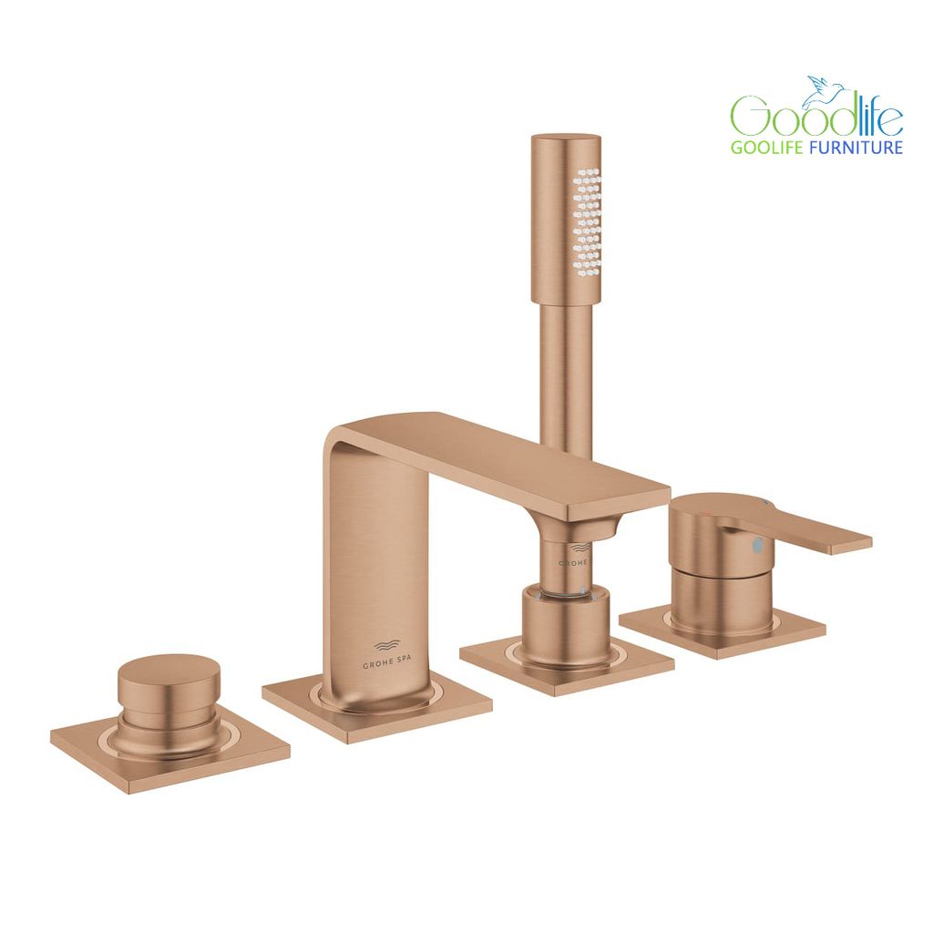 Vòi bồn tắm 4 lỗ nóng lạnh kèm tay sen GROHE 2000801D