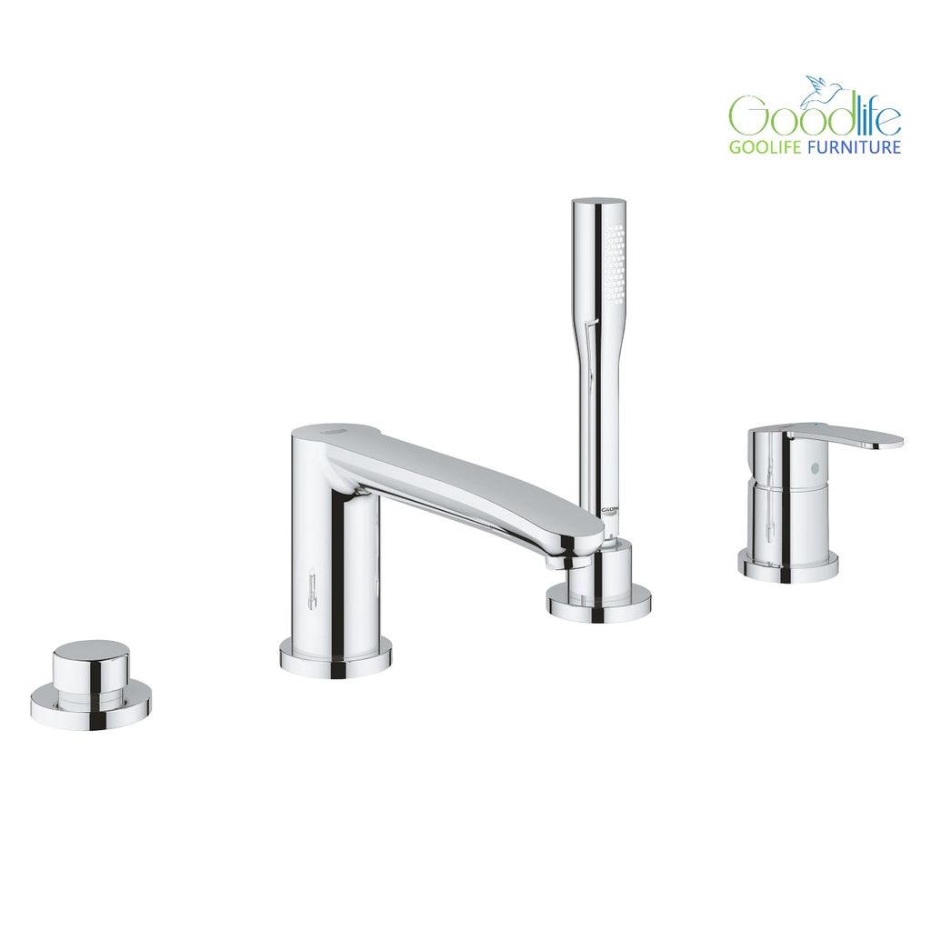 Vòi bồn tắm 4 lỗ nóng lạnh kèm tay sen Eurostyle Cosmopolitan GROHE 23048003