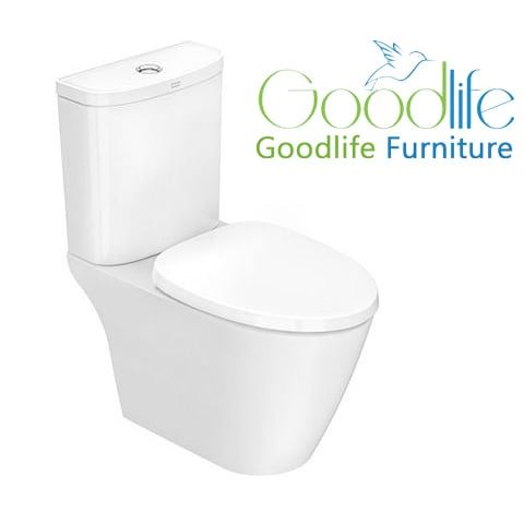 Bồn cầu 2 khối American Standard 2407-WT (2407WT) nắp êm dòng Compact Codie