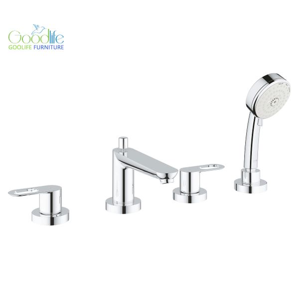  Vòi bồn tắm 4 lỗ nóng lạnh kèm tay sen BauLoop GROHE 2511900A 