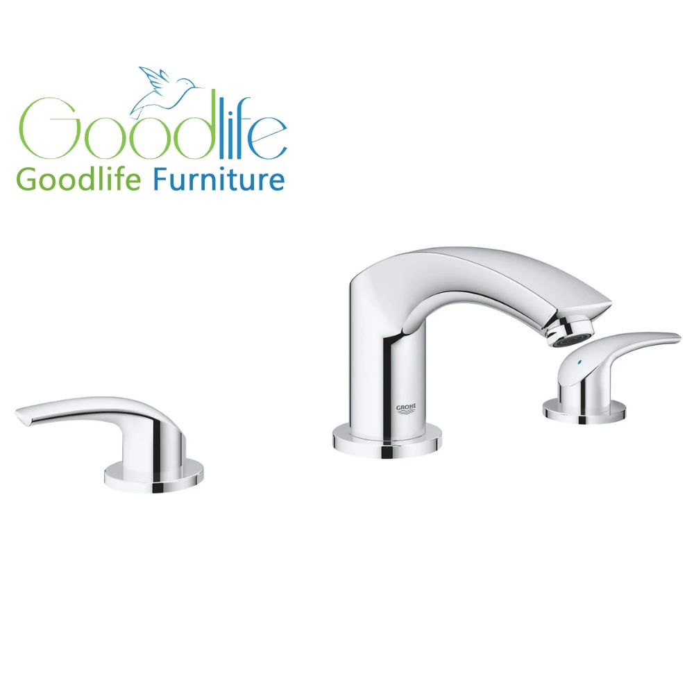 Vòi bồn tắm 3 lỗ nóng lạnh Eurosmart GROHE 25168002