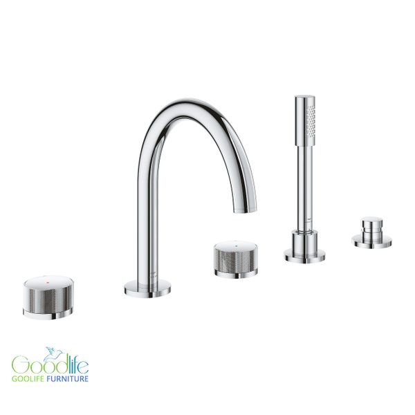  Vòi bồn tắm 5 lỗ nóng lạnh kèm tay sen Atrio GROHE 25226000 