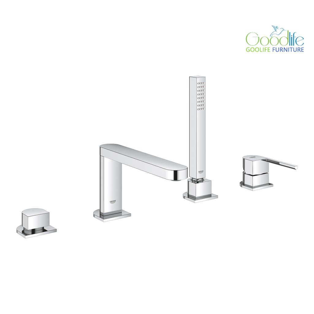 Vòi bồn tắm 4 lỗ nóng lạnh kèm tay sen Plus GROHE 29307003