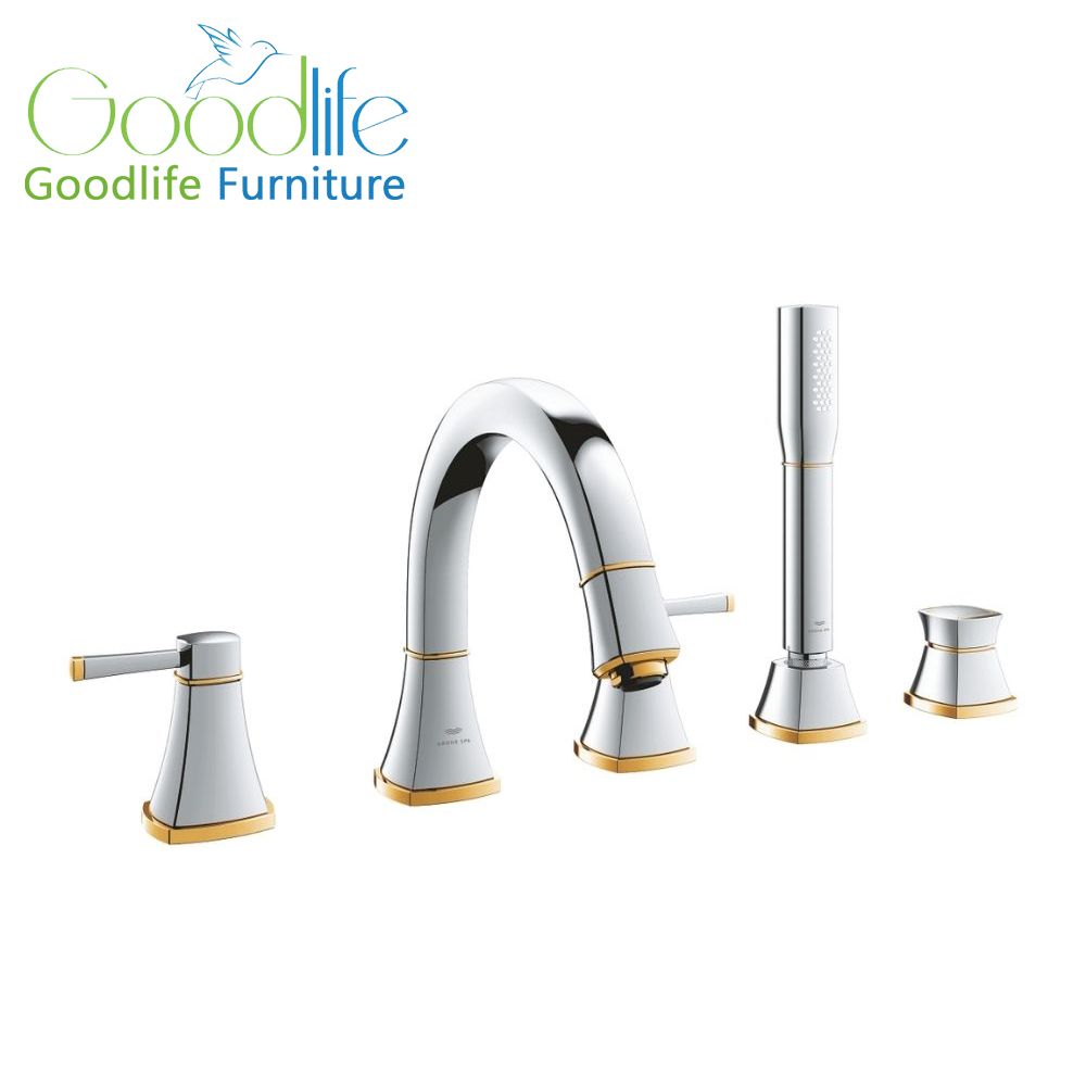 Vòi bồn tắm 5 lỗ nóng lạnh kèm tay sen Grandera GROHE 29415IG0