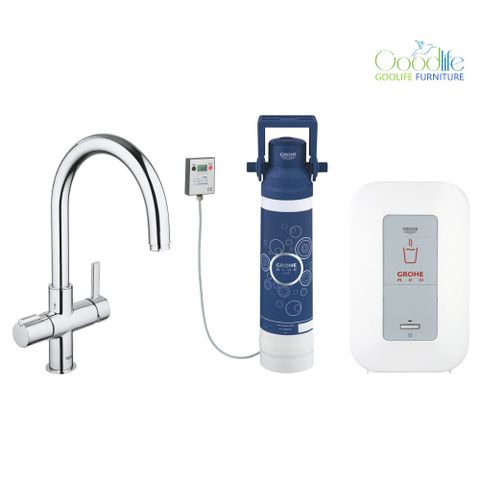  Bộ vòi rửa chén & bộ đun nước sôi Red Duo GROHE 30058000 
