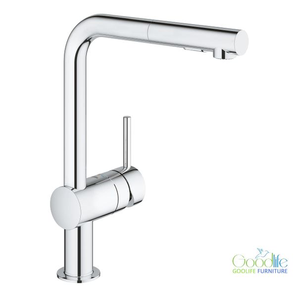  Vòi bếp dây rút nóng lạnh Minta GROHE 30274000 