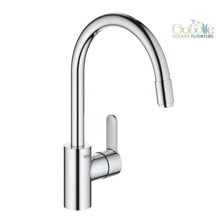 Vòi bếp dây rút nóng lạnh Eurostyle Cosmopolitan GROHE 31126004