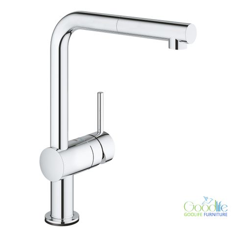  Vòi bếp dây rút nóng lạnh Minta Touch GROHE 31360001 