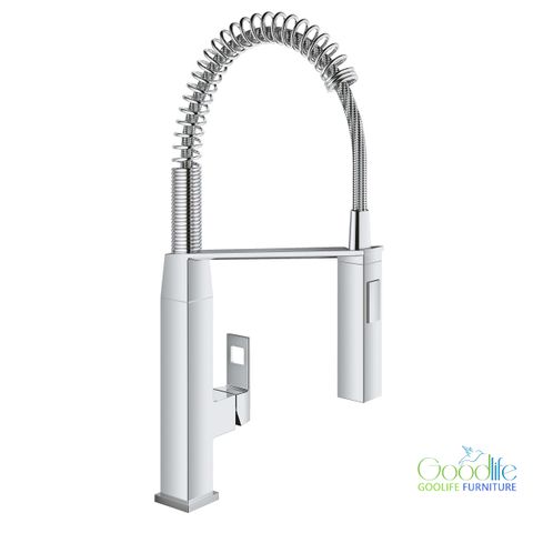  Vòi bếp nóng lạnh cần lò xo Eurocube GROHE 31395000 